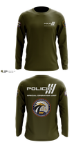 Inteligencia criminal Long Sleeve Performance Shirt - 16