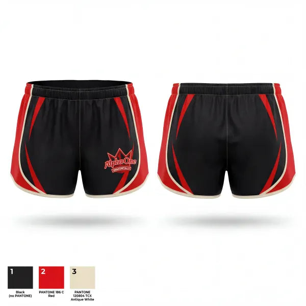 Womens Shorts, IMMORTALS, Softball, Teamtime, Team time, sublimation, custom sports apparel, team uniforms, spirit wear, spiritwear, sports uniforms, custom shirts, team store, custom team store, fundraiser sports, apparel fundraiser