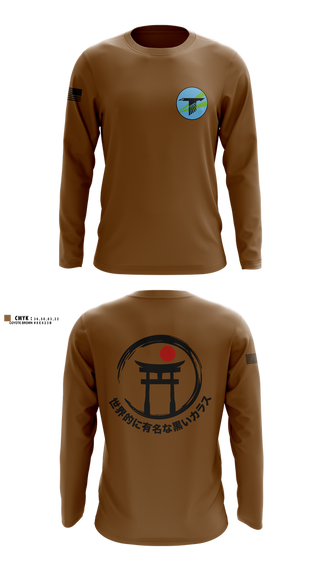 Long Sleeve Performance Shirt, World Famous Black Ravens, , Teamtime, Team time, sublimation, custom sports apparel, team uniforms, spirit wear, spiritwear, sports uniforms, custom shirts, team store, custom team store, fundraiser sports, apparel fundraiser