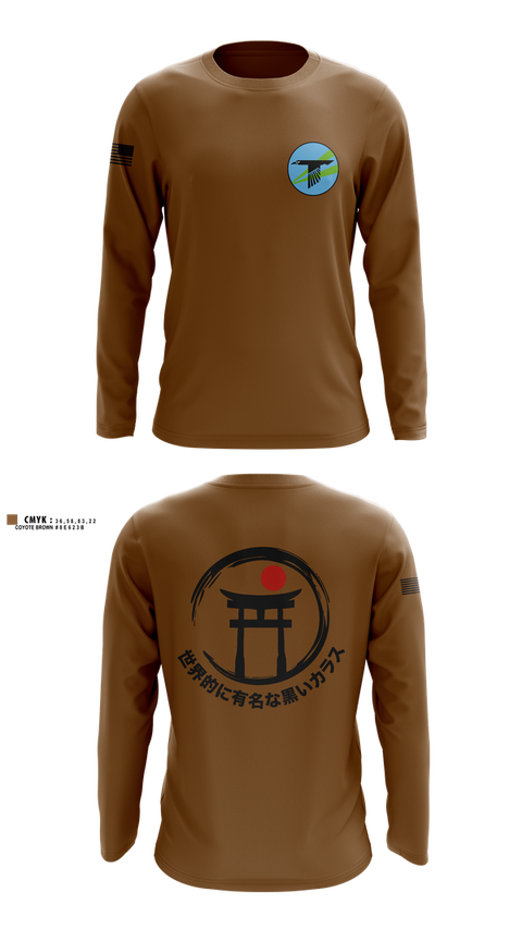 Long Sleeve Performance Shirt, World Famous Black Ravens, , Teamtime, Team time, sublimation, custom sports apparel, team uniforms, spirit wear, spiritwear, sports uniforms, custom shirts, team store, custom team store, fundraiser sports, apparel fundraiser