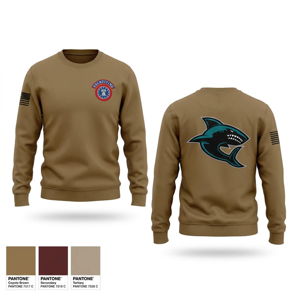 Crew Neck Sweatshirt, San Diego North Recruiting Company, Army, Teamtime, Team time, sublimation, custom sports apparel, team uniforms, spirit wear, spiritwear, sports uniforms, custom shirts, team store, custom team store, fundraiser sports, apparel fundraiser