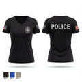 Winslow Police Department 61472444 Women's Short Sleeve V-neck Shirt - 1