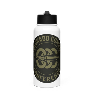 Colorado Combat Conference 90728248 Stainless Steel Water Bottle with a Straw Lid