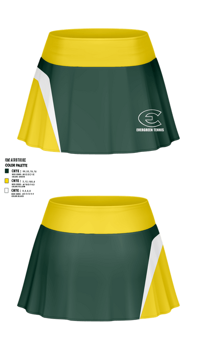 Evergreen High School Tennis 22969083 Skort - 10