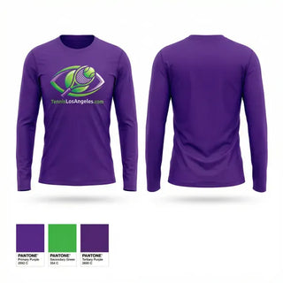 Long Sleeve Performance Shirt, Los-Angeles Tennis League, Tennis, Teamtime, Team time, sublimation, custom sports apparel, team uniforms, spirit wear, spiritwear, sports uniforms, custom shirts, team store, custom team store, fundraiser sports, apparel fundraiser