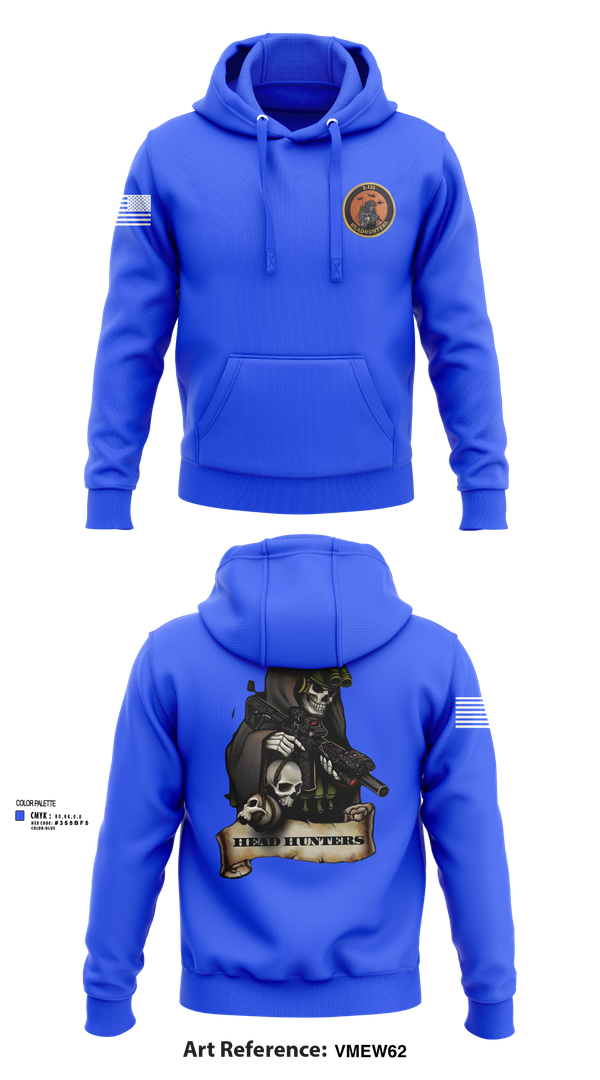 Hoodie, HHC 2-135th AVN REG, , Teamtime, Team time, sublimation, custom sports apparel, team uniforms, spirit wear, spiritwear, sports uniforms, custom shirts, team store, custom team store, fundraiser sports, apparel fundraiser