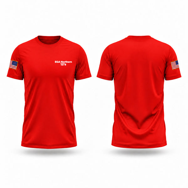 Old School Cotton Feel Shirt, EGA Northern 12's, Marines, Teamtime, Team time, sublimation, custom sports apparel, team uniforms, spirit wear, spiritwear, sports uniforms, custom shirts, team store, custom team store, fundraiser sports, apparel fundraiser