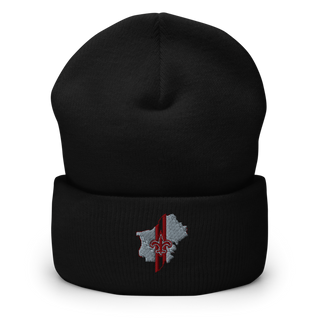 St Clair County Saints Cuffed Beanie | Yupoong 1501KC