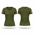 Lauderdale County Ema Women's Short Sleeve V-neck Shirt - 1