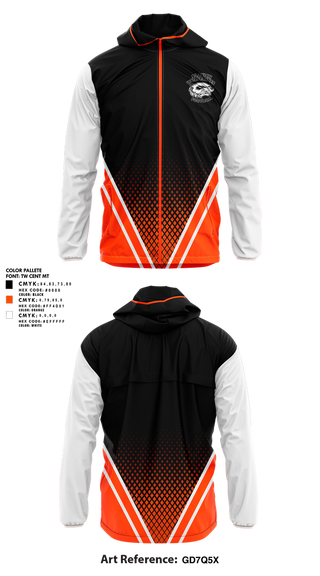 Windbreaker, Greater Victoria Minor Football Association, , Teamtime, Team time, sublimation, custom sports apparel, team uniforms, spirit wear, spiritwear, sports uniforms, custom shirts, team store, custom team store, fundraiser sports, apparel fundraiser