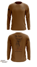 The Legion / B CO / 2-5 CAV 94510453 Long Sleeve Performance Shirt - 1