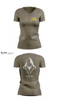 175 CPT Women's Short Sleeve V-neck Shirt - 4