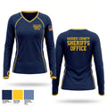 Sussex County Sheriff’s Office Women's Long Sleeve V-neck Shirt - 1