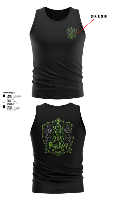 Bishop Tactical Tank Top - 14