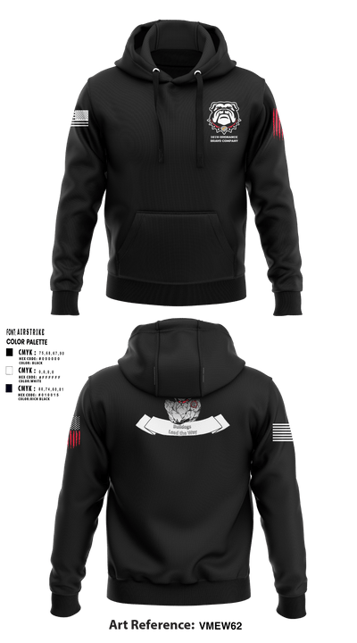 16TH ordnance Bravo Company 57552298 Hoodie - 1
