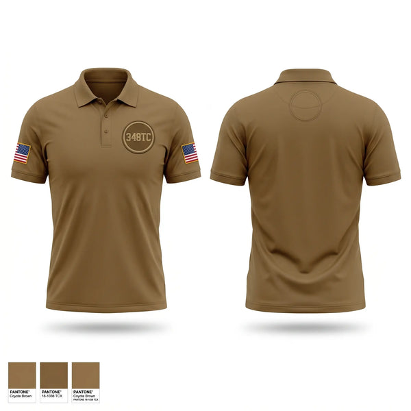 Short Sleeve Performance Polo, 348TC, Army, Teamtime, Team time, sublimation, custom sports apparel, team uniforms, spirit wear, spiritwear, sports uniforms, custom shirts, team store, custom team store, fundraiser sports, apparel fundraiser