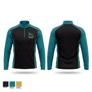 Quarter Zip Jacket, San Juan Speed, Track & Field, Teamtime, Team time, sublimation, custom sports apparel, team uniforms, spirit wear, spiritwear, sports uniforms, custom shirts, team store, custom team store, fundraiser sports, apparel fundraiser
