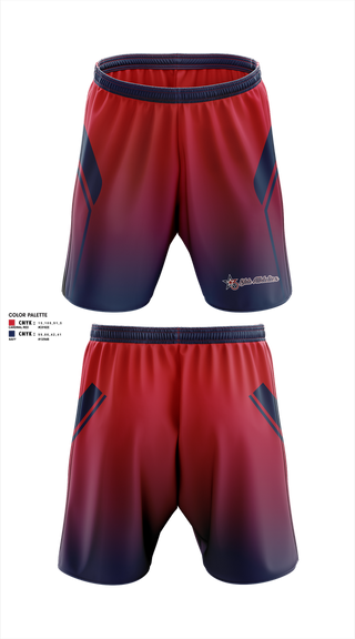Athletic Shorts With Pockets, Three Star Athletics, Baseball, Teamtime, Team time, sublimation, custom sports apparel, team uniforms, spirit wear, spiritwear, sports uniforms, custom shirts, team store, custom team store, fundraiser sports, apparel fundraiser