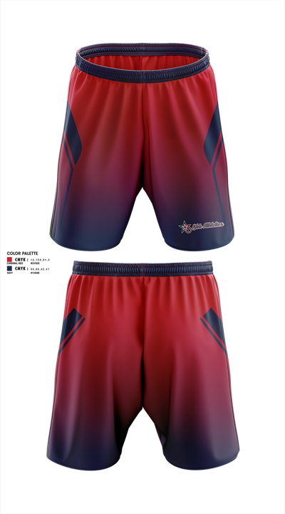 Three Star Athletics 38961793 Athletic Shorts With Pockets - 1