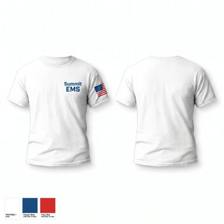 Old School Cotton Feel Shirt, Summit EMS, EMS/EMT, Teamtime, Team time, sublimation, custom sports apparel, team uniforms, spirit wear, spiritwear, sports uniforms, custom shirts, team store, custom team store, fundraiser sports, apparel fundraiser