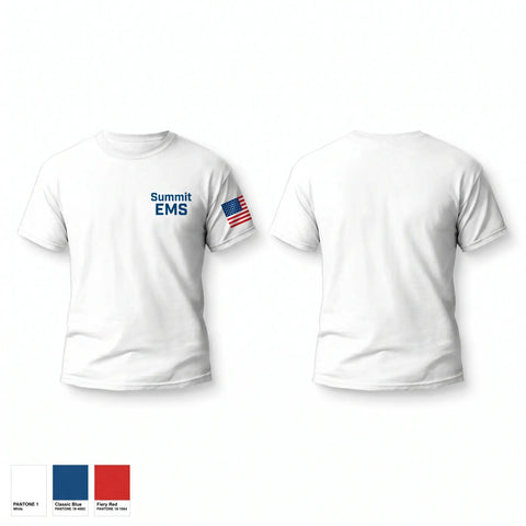 Old School Cotton Feel Shirt, Summit EMS, EMS/EMT, Teamtime, Team time, sublimation, custom sports apparel, team uniforms, spirit wear, spiritwear, sports uniforms, custom shirts, team store, custom team store, fundraiser sports, apparel fundraiser