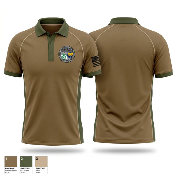 Short Sleeve Performance Polo, Detachment 090, Air Force, Teamtime, Team time, sublimation, custom sports apparel, team uniforms, spirit wear, spiritwear, sports uniforms, custom shirts, team store, custom team store, fundraiser sports, apparel fundraiser