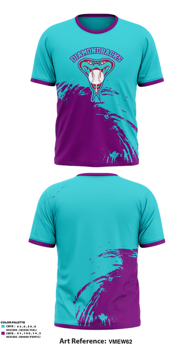 Diamondbacks 37201866 Old School Cotton Feel Shirt - 2