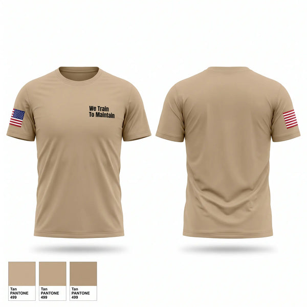 Short Sleeve Performance Shirt, We Train To Maintain, Army, Teamtime, Team time, sublimation, custom sports apparel, team uniforms, spirit wear, spiritwear, sports uniforms, custom shirts, team store, custom team store, fundraiser sports, apparel fundraiser