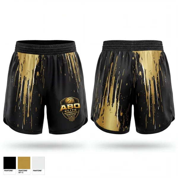 Womens Shorts, ABO Elite, Men's Basketball, Teamtime, Team time, sublimation, custom sports apparel, team uniforms, spirit wear, spiritwear, sports uniforms, custom shirts, team store, custom team store, fundraiser sports, apparel fundraiser