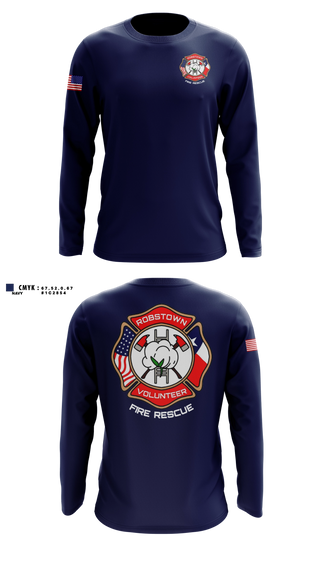 Long Sleeve Performance Shirt, Robstown Volunteer Fire Department, Fire Department, Teamtime, Team time, sublimation, custom sports apparel, team uniforms, spirit wear, spiritwear, sports uniforms, custom shirts, team store, custom team store, fundraiser sports, apparel fundraiser