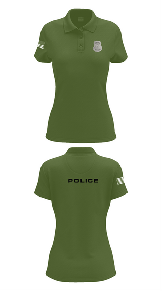 Womens Short Sleeve Performance Polo, RRPD, Police, Teamtime, Team time, sublimation, custom sports apparel, team uniforms, spirit wear, spiritwear, sports uniforms, custom shirts, team store, custom team store, fundraiser sports, apparel fundraiser