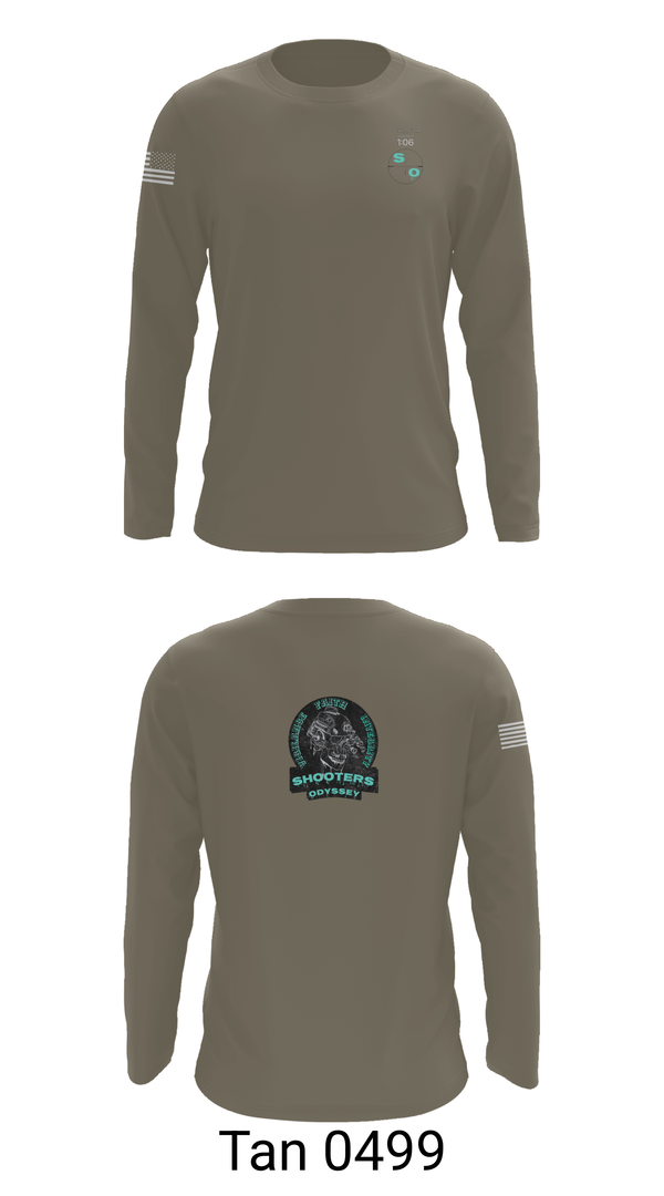 Long Sleeve Performance Shirt, Shooters odyssey, National Guard, Teamtime, Team time, sublimation, custom sports apparel, team uniforms, spirit wear, spiritwear, sports uniforms, custom shirts, team store, custom team store, fundraiser sports, apparel fundraiser