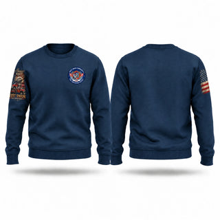 Crew Neck Sweatshirt, West Union Community Fire Protection District, Fire Department, Teamtime, Team time, sublimation, custom sports apparel, team uniforms, spirit wear, spiritwear, sports uniforms, custom shirts, team store, custom team store, fundraiser sports, apparel fundraiser