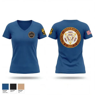 Womens Short Sleeve Vneck Shirt, Eagle Battalion, Army, Teamtime, Team time, sublimation, custom sports apparel, team uniforms, spirit wear, spiritwear, sports uniforms, custom shirts, team store, custom team store, fundraiser sports, apparel fundraiser