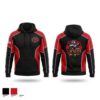 Hoodie, Emerado Volunteer Fire Department, Fire Department, Teamtime, Team time, sublimation, custom sports apparel, team uniforms, spirit wear, spiritwear, sports uniforms, custom shirts, team store, custom team store, fundraiser sports, apparel fundraiser