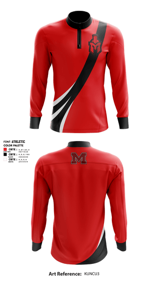 Quarter Zip Jacket, Redmen, Spirit Store, Teamtime, Team time, sublimation, custom sports apparel, team uniforms, spirit wear, spiritwear, sports uniforms, custom shirts, team store, custom team store, fundraiser sports, apparel fundraiser