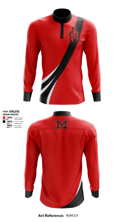 Redmen 61765245 Quarter Zip Jacket - 1