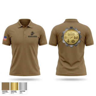 Short Sleeve Performance Polo, OMC 1st Maintenance, Marines, Teamtime, Team time, sublimation, custom sports apparel, team uniforms, spirit wear, spiritwear, sports uniforms, custom shirts, team store, custom team store, fundraiser sports, apparel fundraiser