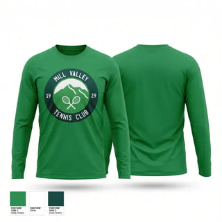 Long Sleeve Performance Shirt, Mill Valley Tennis Club, Tennis, Teamtime, Team time, sublimation, custom sports apparel, team uniforms, spirit wear, spiritwear, sports uniforms, custom shirts, team store, custom team store, fundraiser sports, apparel fundraiser