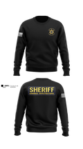 Claiborne County Sheriffs Office Criminal Investigations Crew Neck Sweatshirt - 3