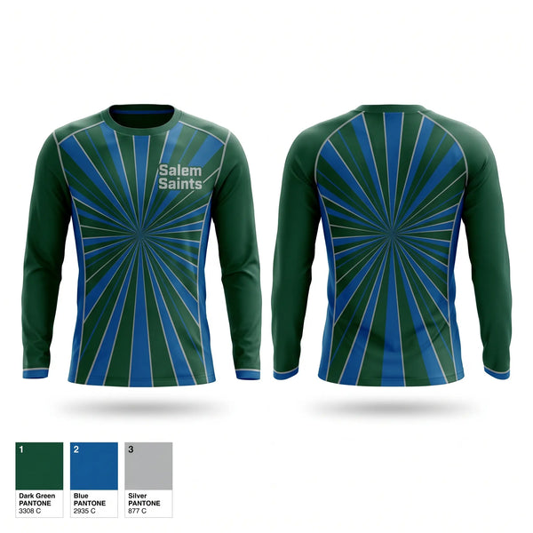 Long Sleeve Performance Shirt, Salem Saints, Spirit Store, Teamtime, Team time, sublimation, custom sports apparel, team uniforms, spirit wear, spiritwear, sports uniforms, custom shirts, team store, custom team store, fundraiser sports, apparel fundraiser