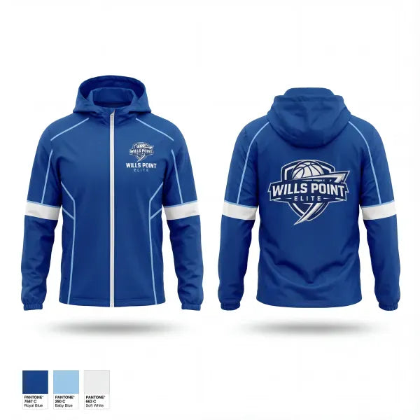 Windbreaker, Wills Point Elite, Men's Basketball, Teamtime, Team time, sublimation, custom sports apparel, team uniforms, spirit wear, spiritwear, sports uniforms, custom shirts, team store, custom team store, fundraiser sports, apparel fundraiser