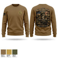 417th Quartermaster Company Crew Neck Sweatshirt - 1