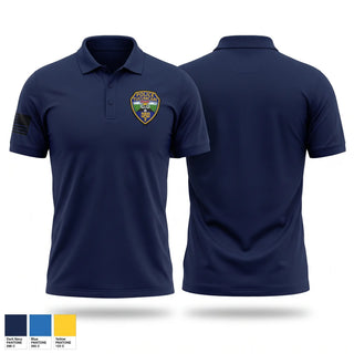 Short Sleeve Performance Polo, Tucumcari Police Department, Police, Teamtime, Team time, sublimation, custom sports apparel, team uniforms, spirit wear, spiritwear, sports uniforms, custom shirts, team store, custom team store, fundraiser sports, apparel fundraiser
