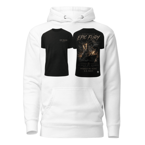 Unisex Hoodie - 1 - White