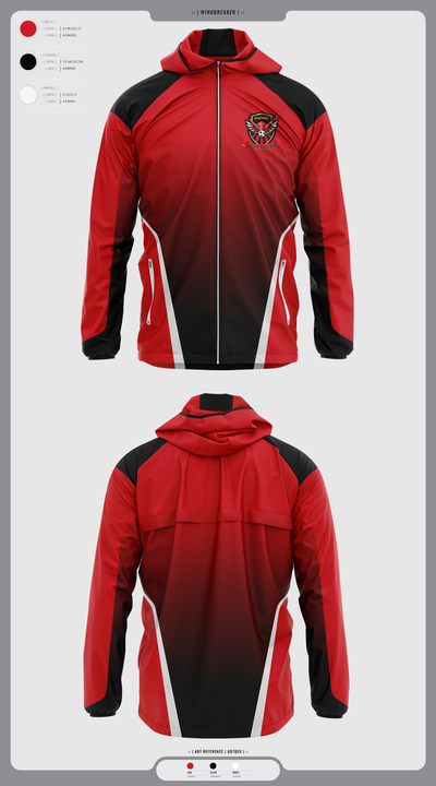Corning Boys Soccer 97263388 Windbreaker - 1