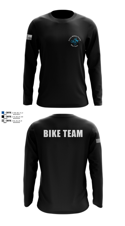 Prince William Bike Team 23723896 Long Sleeve Performance Shirt 5