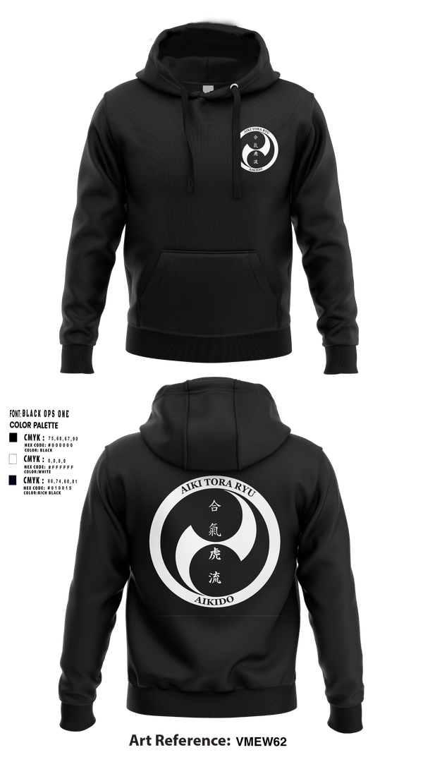 Hoodie, Aiki Tora Ryu, , Teamtime, Team time, sublimation, custom sports apparel, team uniforms, spirit wear, spiritwear, sports uniforms, custom shirts, team store, custom team store, fundraiser sports, apparel fundraiser