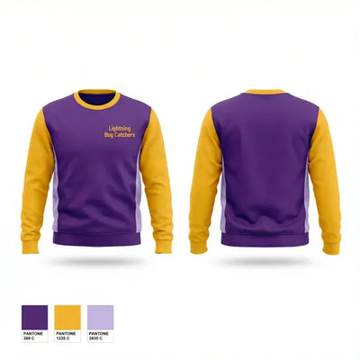 Lightning Bug Catchers 88429702 Crew Neck Sweatshirt - 1