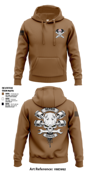 Hoodie, 1-320TH FAR FOX CO, Army, Teamtime, Team time, sublimation, custom sports apparel, team uniforms, spirit wear, spiritwear, sports uniforms, custom shirts, team store, custom team store, fundraiser sports, apparel fundraiser